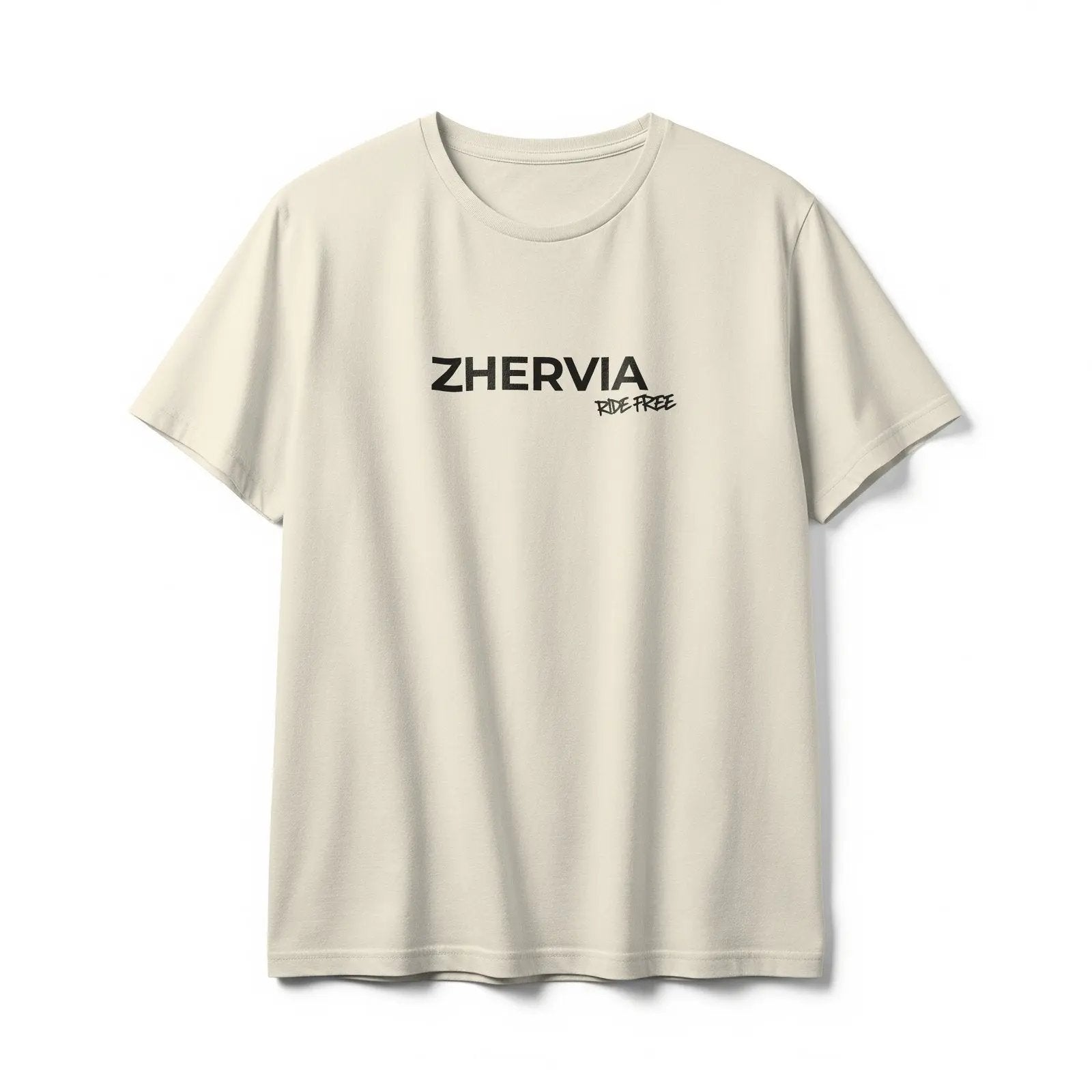Zhervia Ride Free Skateboard Graphic Oversized T-Shirt – Streetwear Skate Style - ZHERVIA