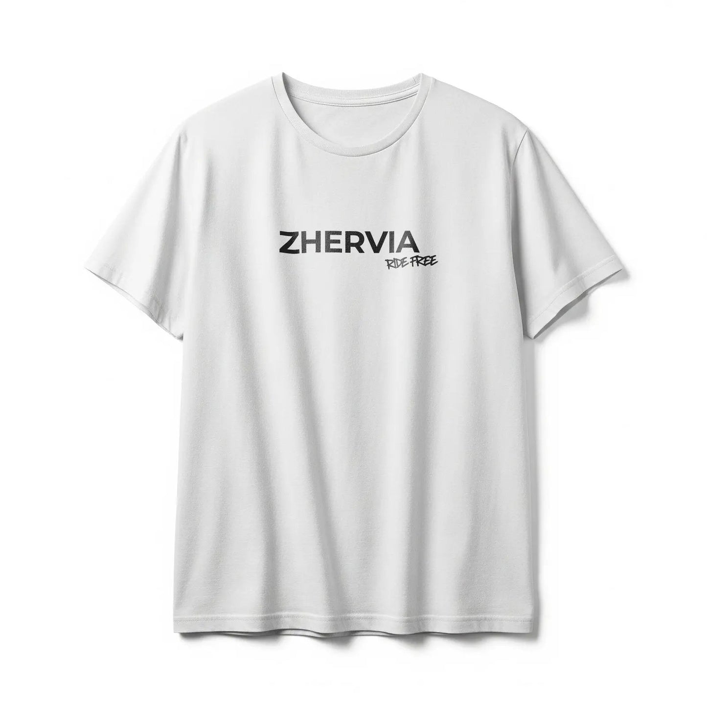 Zhervia Ride Free Skateboard Graphic Oversized T-Shirt – Streetwear Skate Style - ZHERVIA