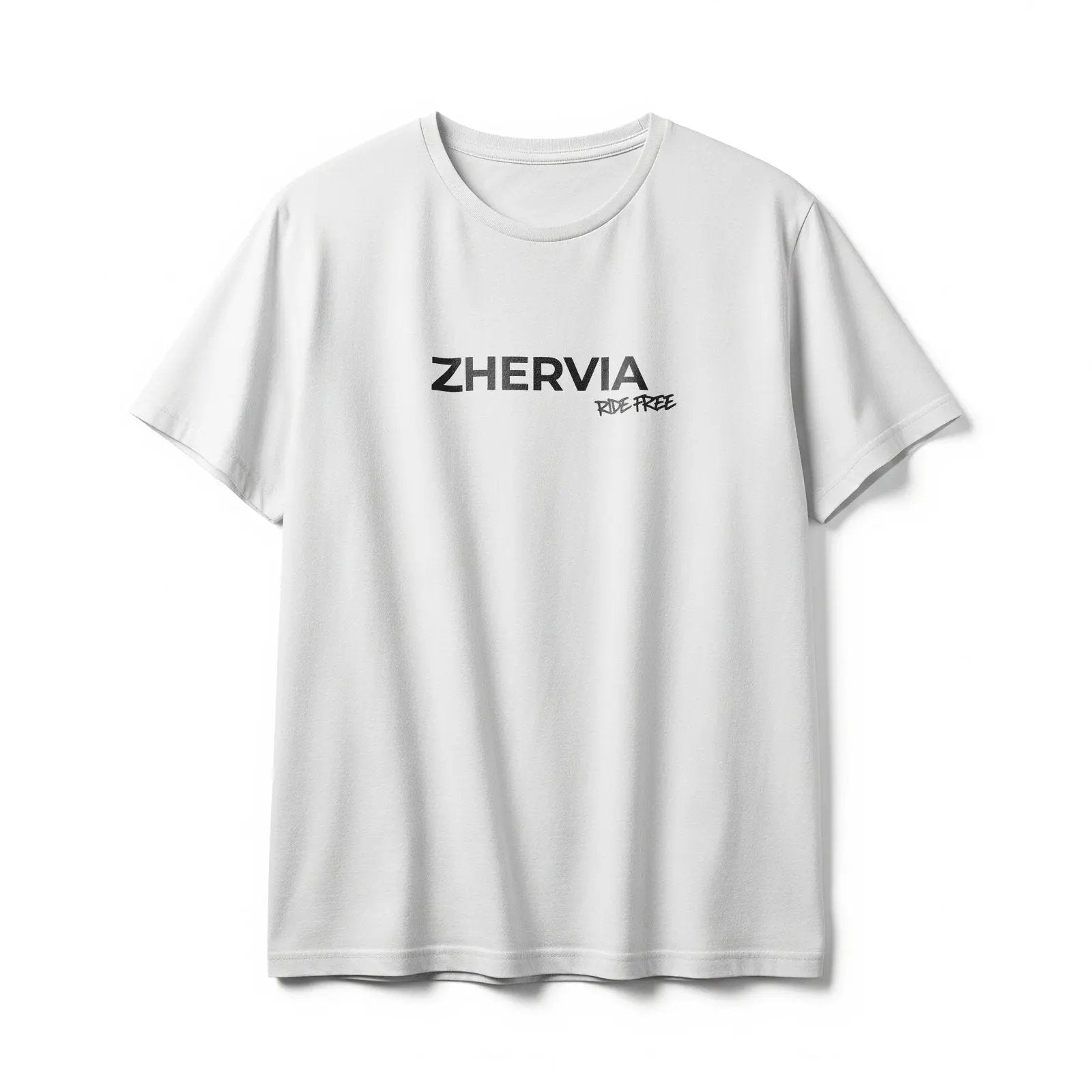 Zhervia Ride Free Skateboard Graphic Oversized T-Shirt – Streetwear Skate Style - ZHERVIA